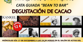 CATA GUIADA "BEAN TO BAR" DEGUSTACIÓN DE CACAO